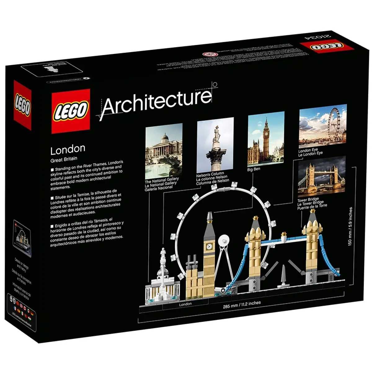 LEGO Architecture 21034 - Londres (NOVO E SELADO)