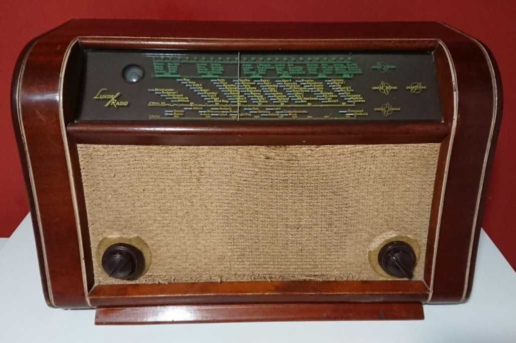 Rádio vintage (Luxor), a válvulas