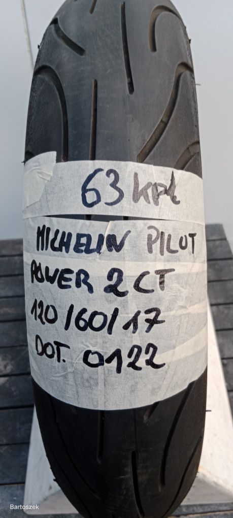 Michelin pilot power 2CT 120/60/17 Michelin Radial 160/60/17