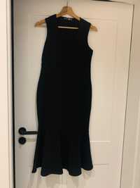 Czarna sukienka Boohoo r. 36 S dekolt V bardzo elastyczna wygodna