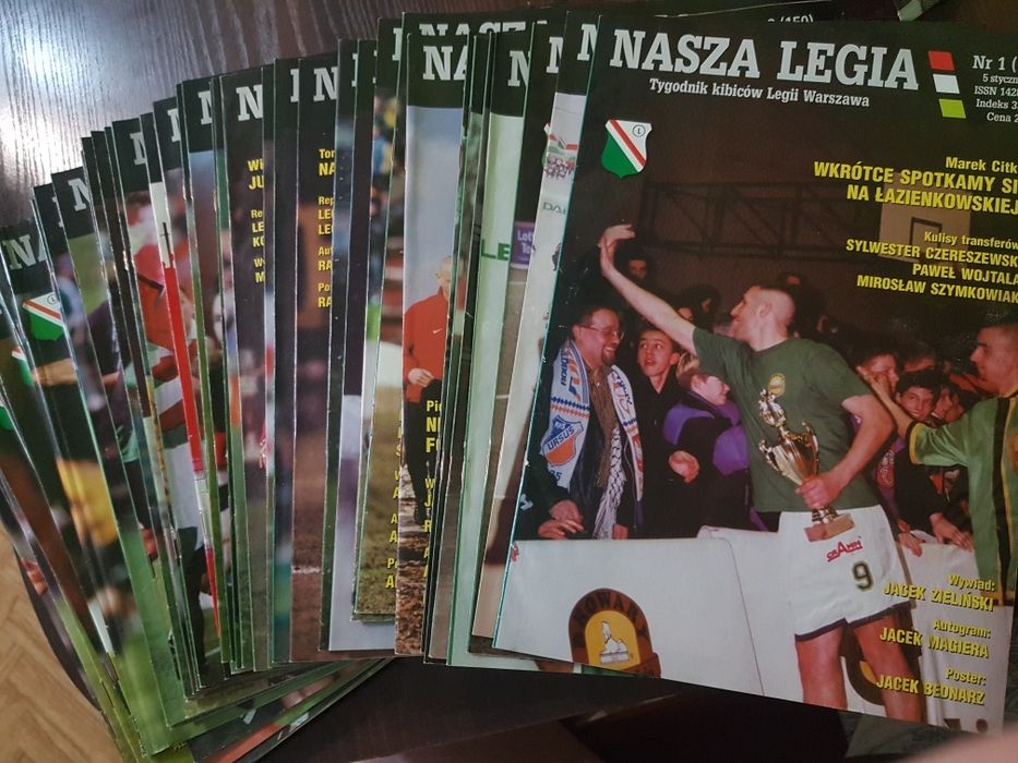 "Nasza Legia" 52 tygodniki z 2000r.