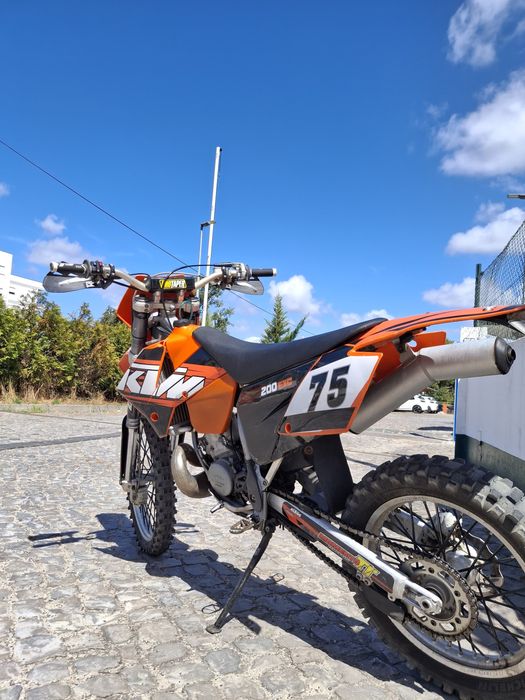 Ktm 200 exc 2001 matriculada