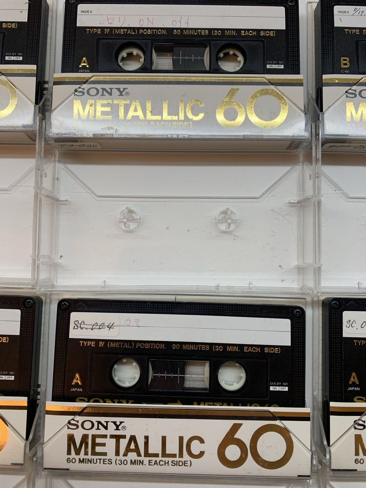 Аудиокассеты Sony Metallic 60