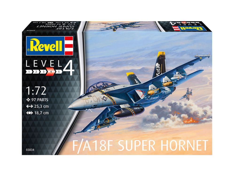 SAMOLOT 1/72 Revell 03834 model F/A18F SUPER HORNET