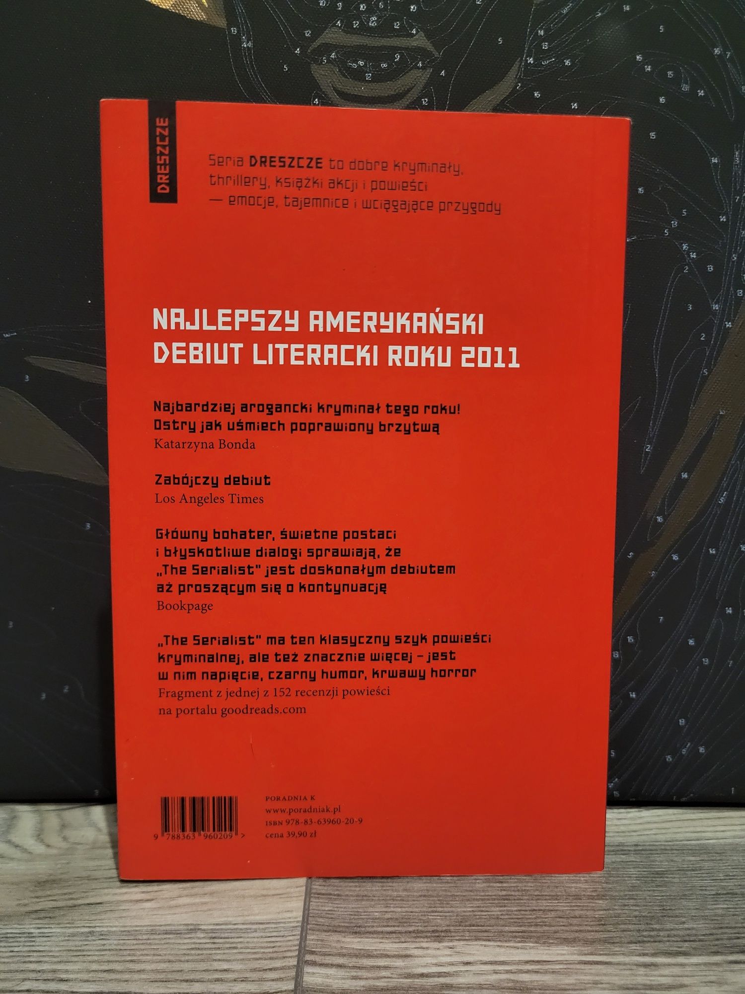 Książka "Serialista" David Gordon