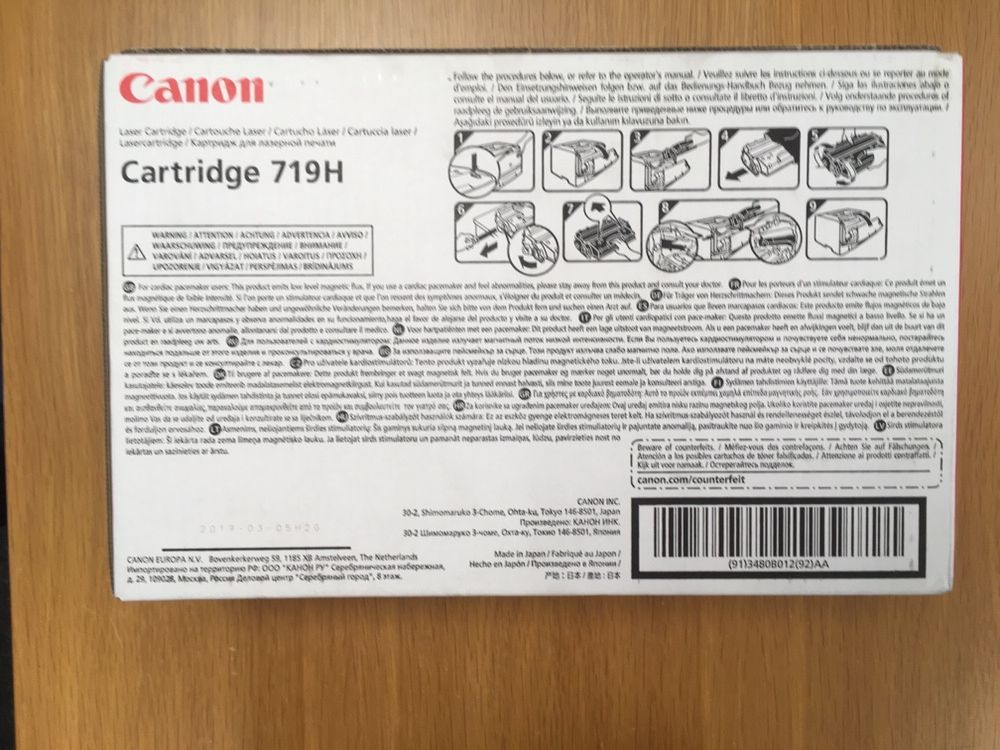 Toner Canon - NOVO