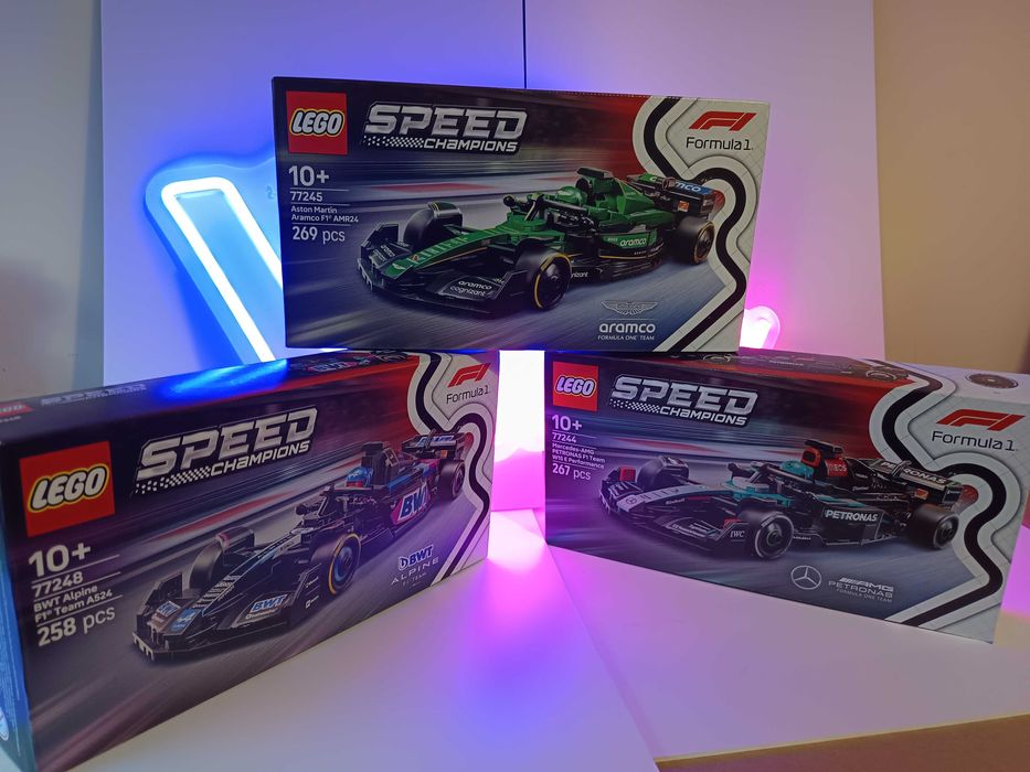 3 sets de Lego Speed Champions F1
