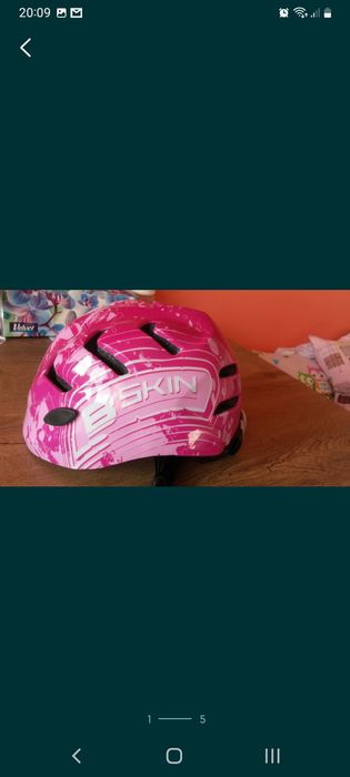 Kask rowerowy dla dziewczynki XS 2-4 lata