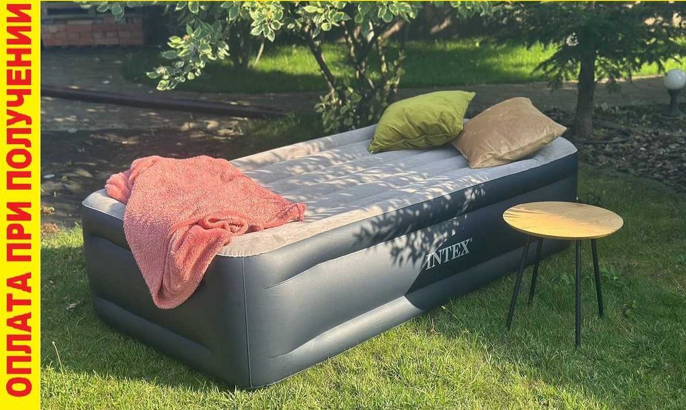 ‼️ Кровать надувная односпальная Intex 199х99х42‼️ Большой ассортимент