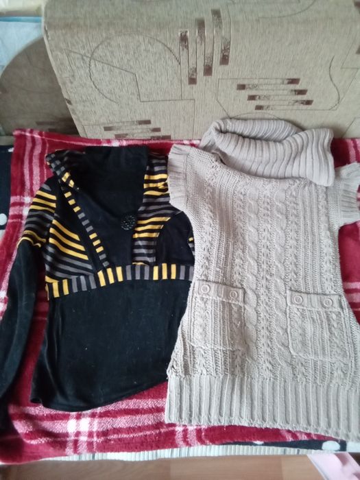 Лот Толстовка утеплённая р. 140-146