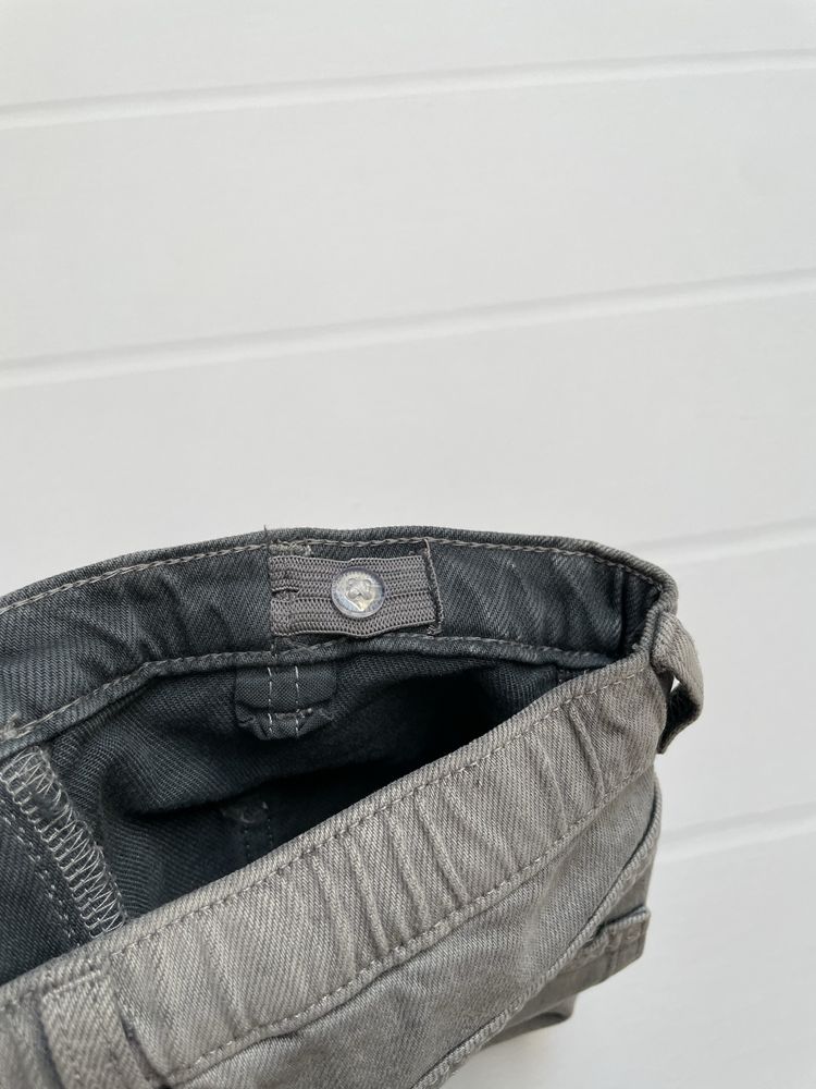 116 M&S Marks&Spencer spodnie jeansowe flare dzwony regulowane w pasie