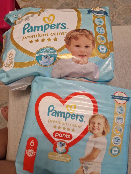 Pampersy rozmiar 6