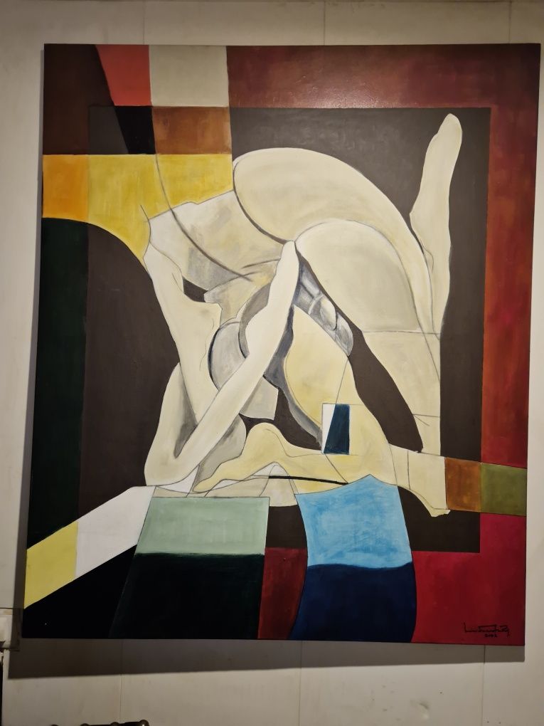 Quadro homenagem Julio Pomar