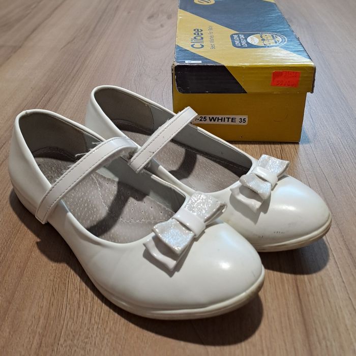 Buty komunijne balerinki