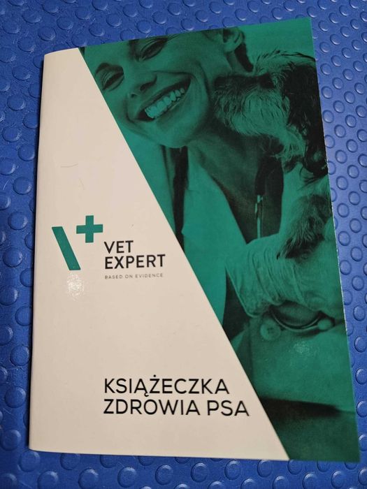 Książeczka zdrowia psa vet expert 10 sztuk Wyprzedaż
