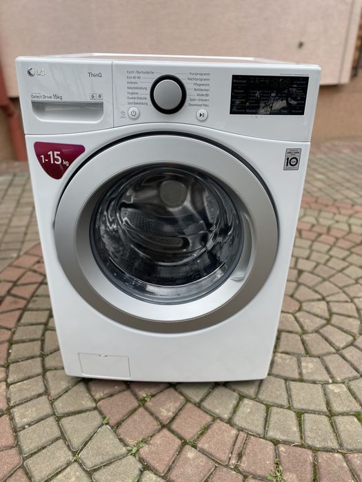 Велика професійна пральна машина стиральна Lg 15 -17 кг