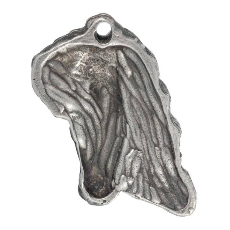 Koń fryzyjski brelok posrebrzany Art-Dog