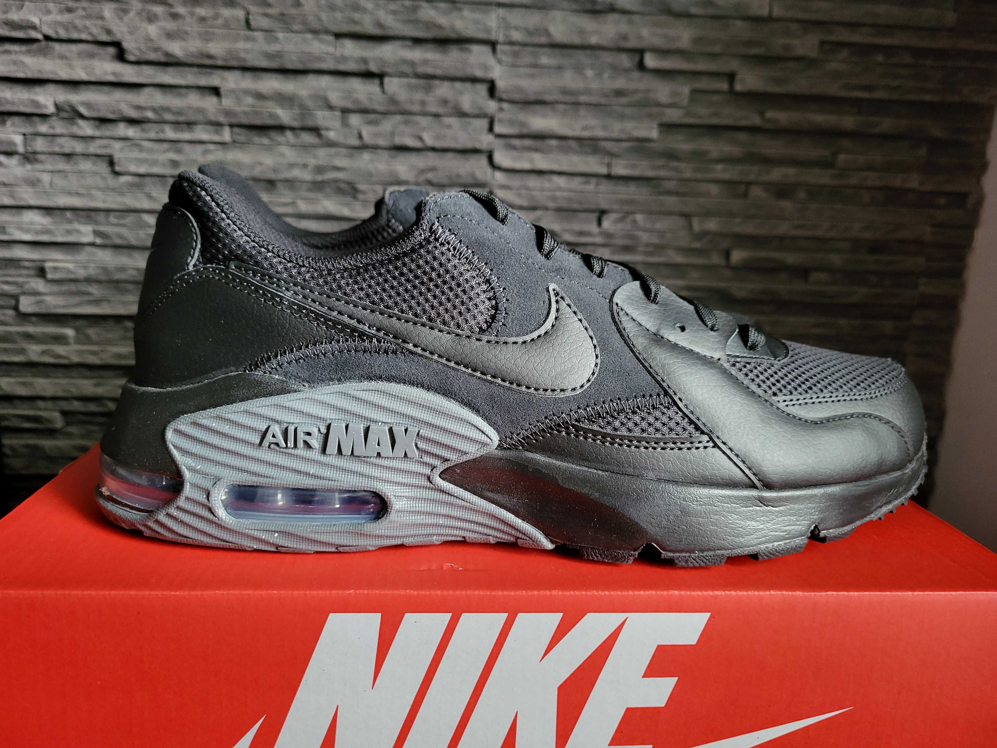 Nowe buty Nike Air Max Excee Czarne rozmiar 43