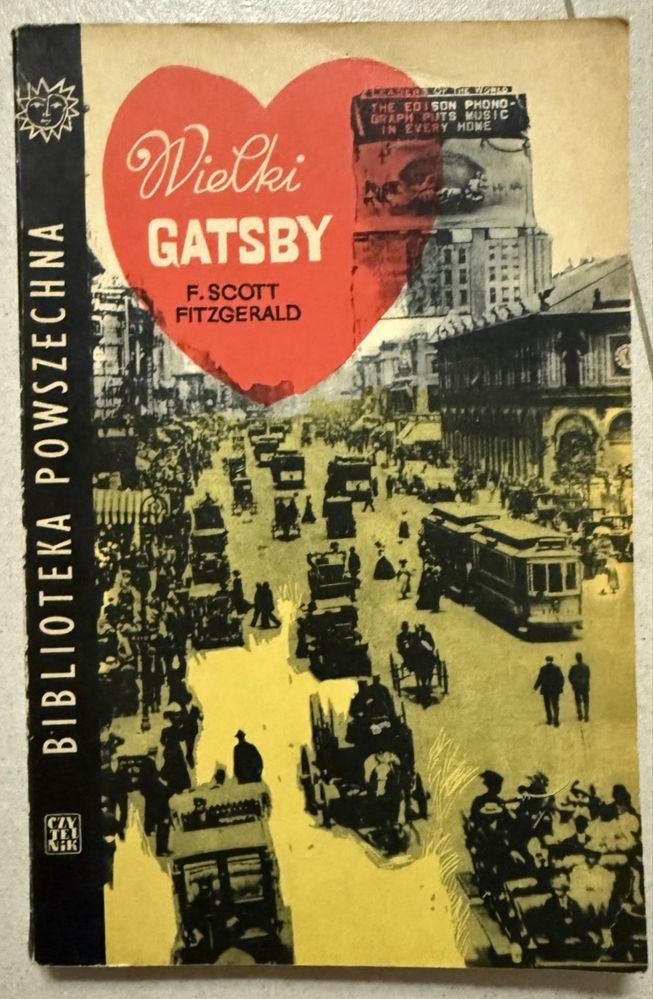 Książka „Wielki Gatsby” - Francis Scott Fitzgerald