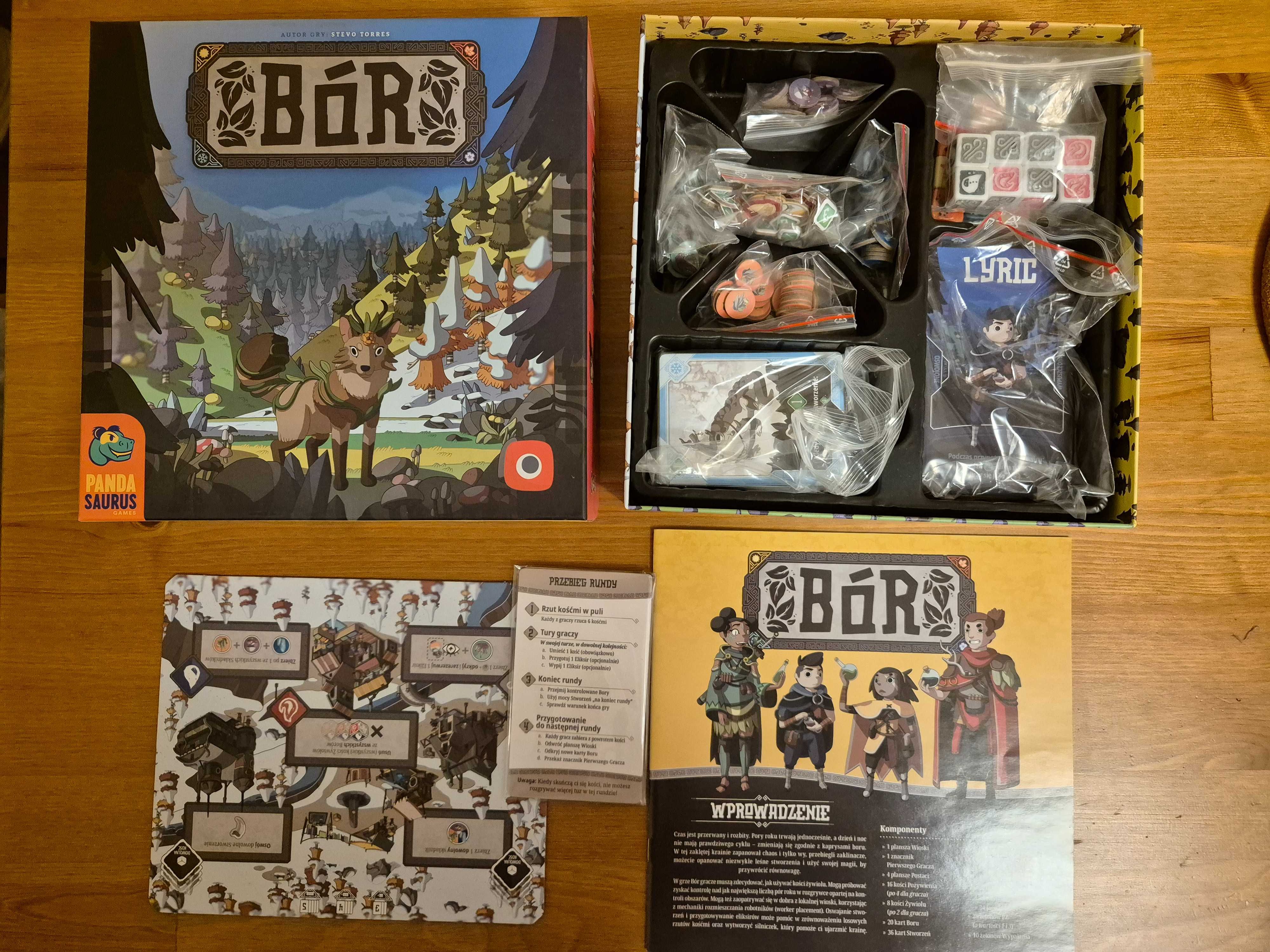 Bór - gra planszowa