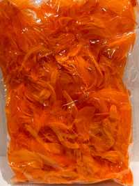Piórka kolor ok 10g pomarańczowe dekoracja