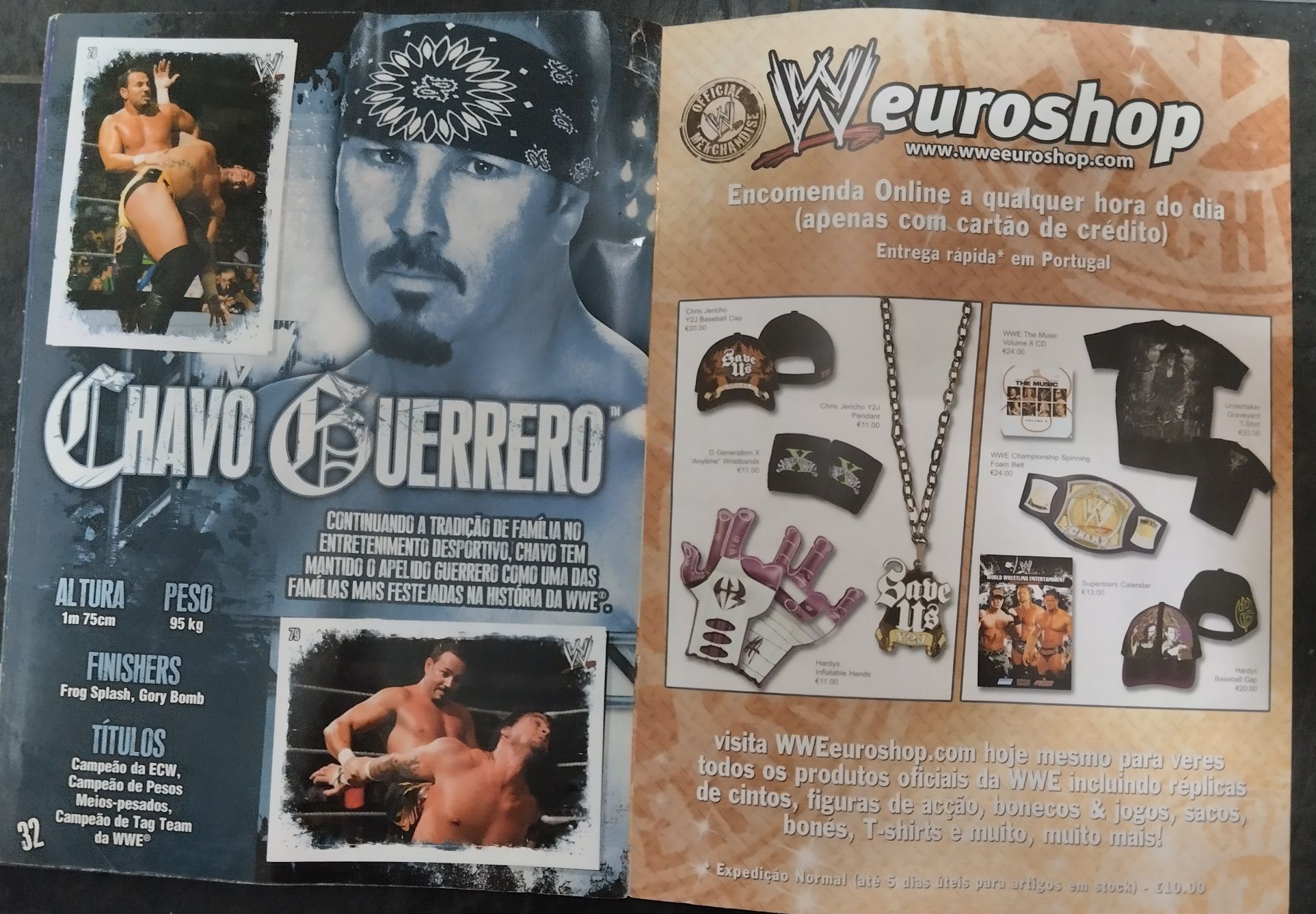 Caderneta de cromos Rivals WWE completa