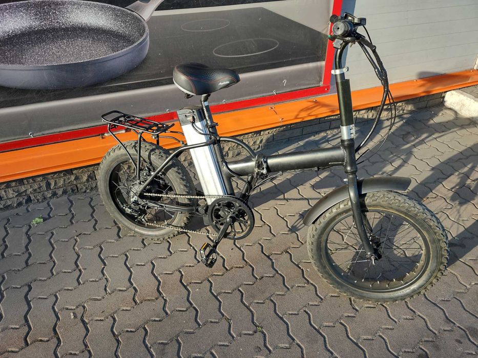 Электро фэтбайк 20" колёса, складной .