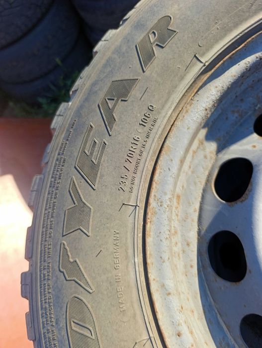Koła terenowe VW T5 T5 lift T6 5x120 opony 235/70/16C
