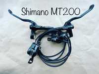 Дисковые тормоза Shimano MT200 новые, оригинальные.