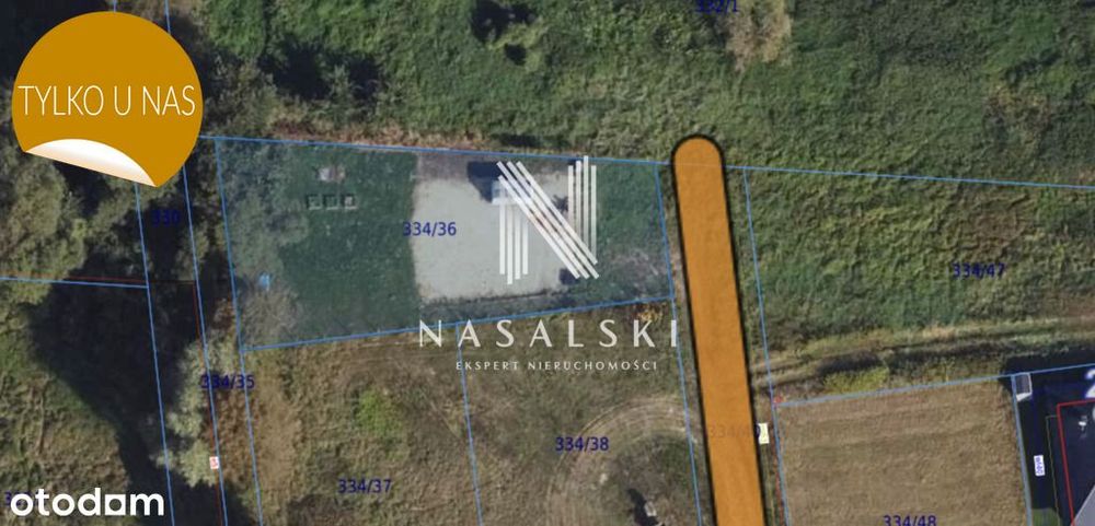 Działka Budowlana po wymianie gruntu 1003m2 Mpzp