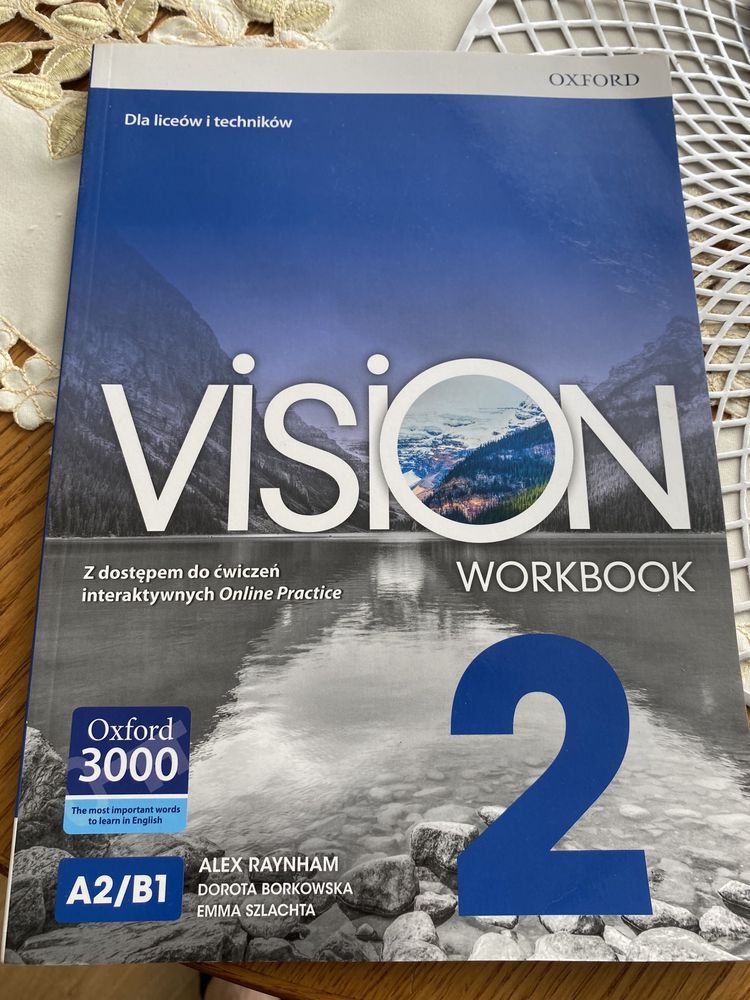 Książka do j.angielskiego VISION2 i ćwiczenia