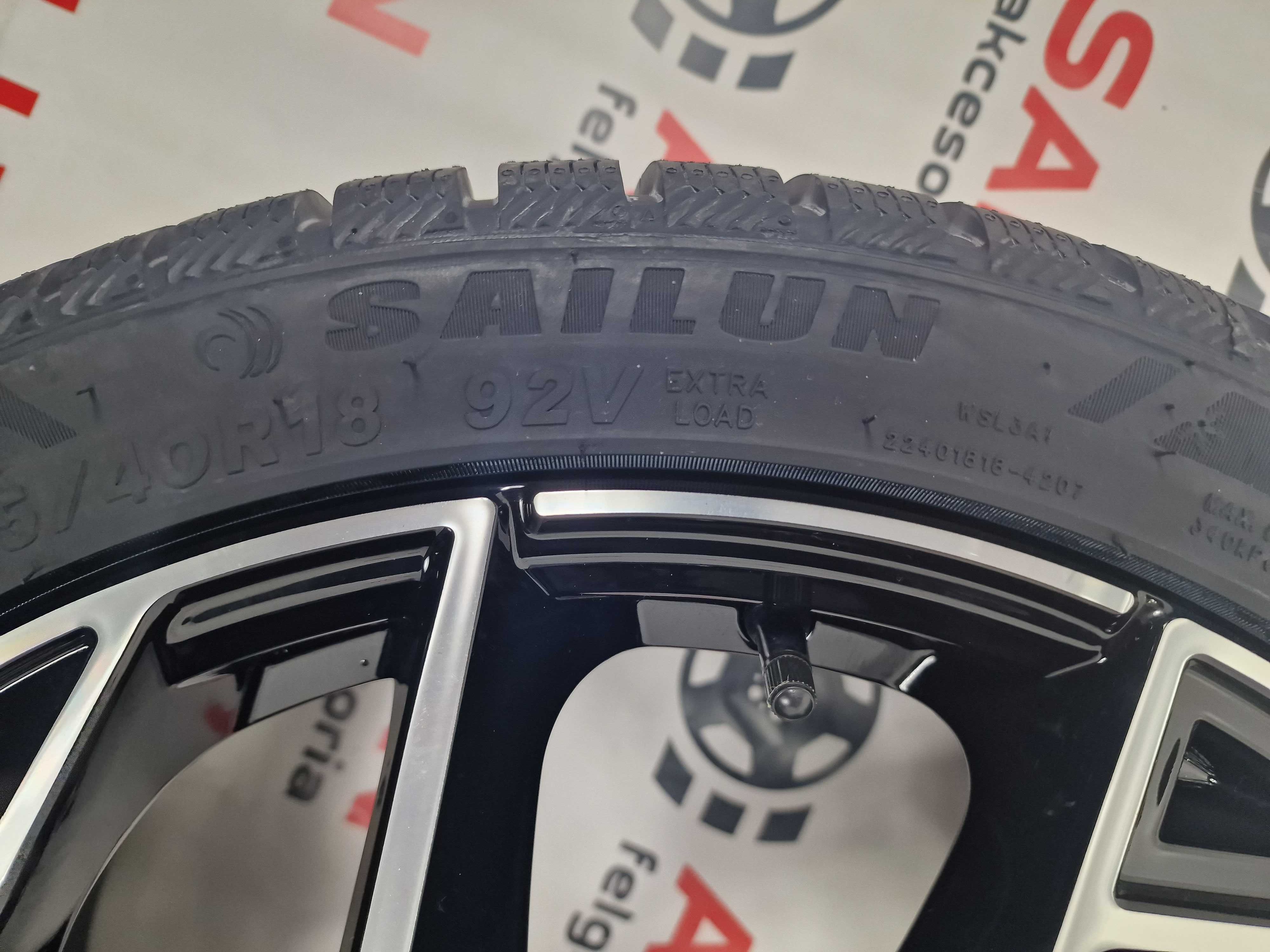 Nowe koła zimowe SKODA 18" 5x112 Octavia 225/40R18 - Sailun