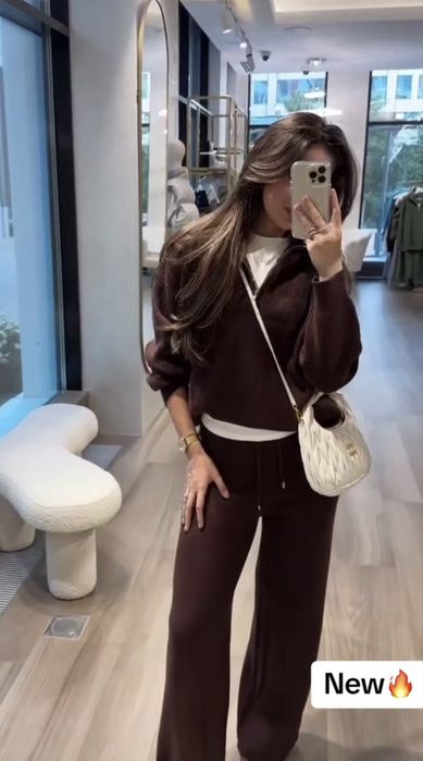 Женский костюм Ангора рубчик с начесом