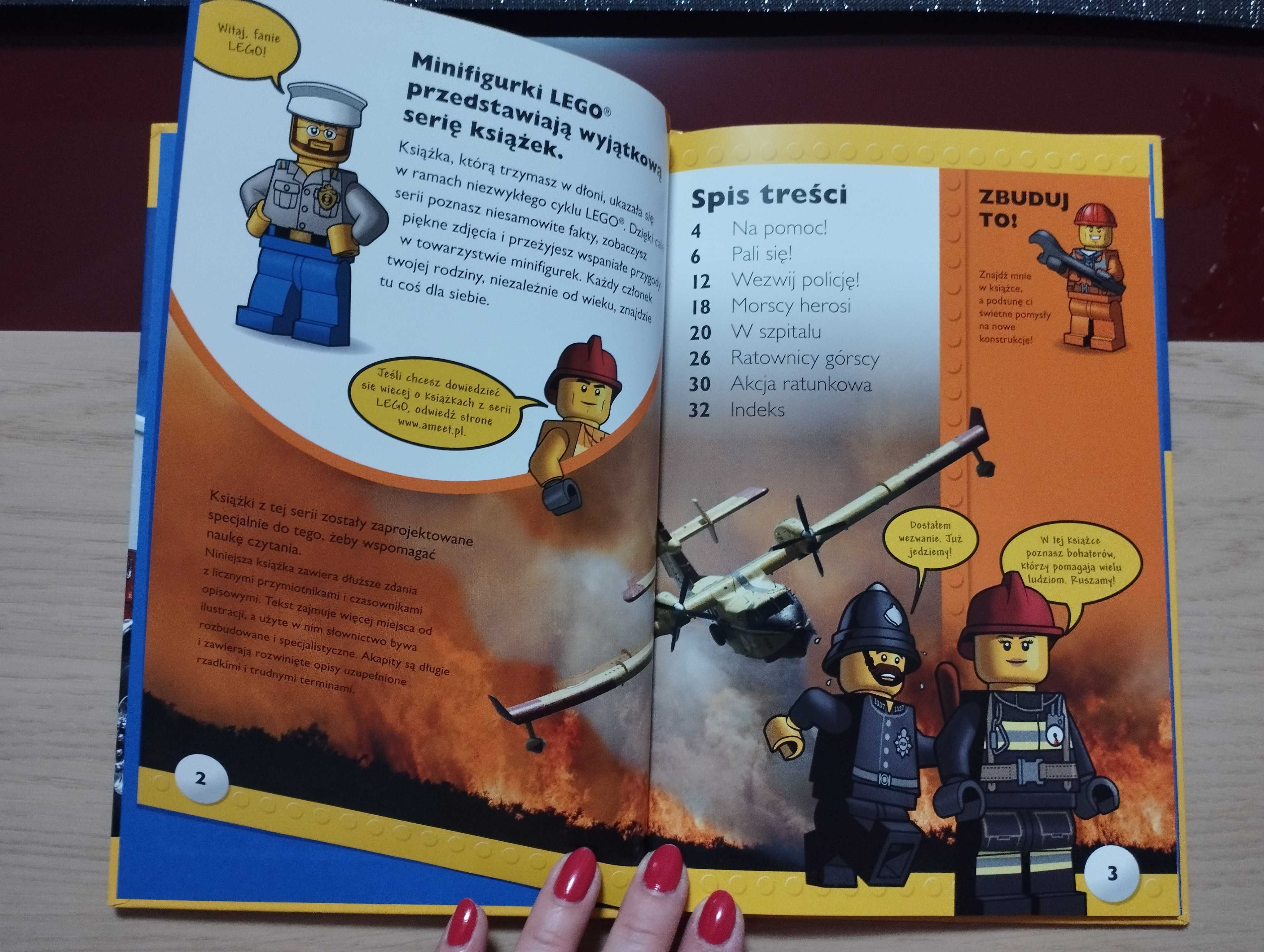 LEGO Na Ratunek przygoda w prawdziwym świecie stron32 twarda oprawa