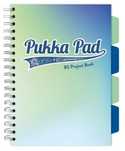 Project Book Seafoam B5/100K kratka morski (3szt) PUKKA ,211x259 mm