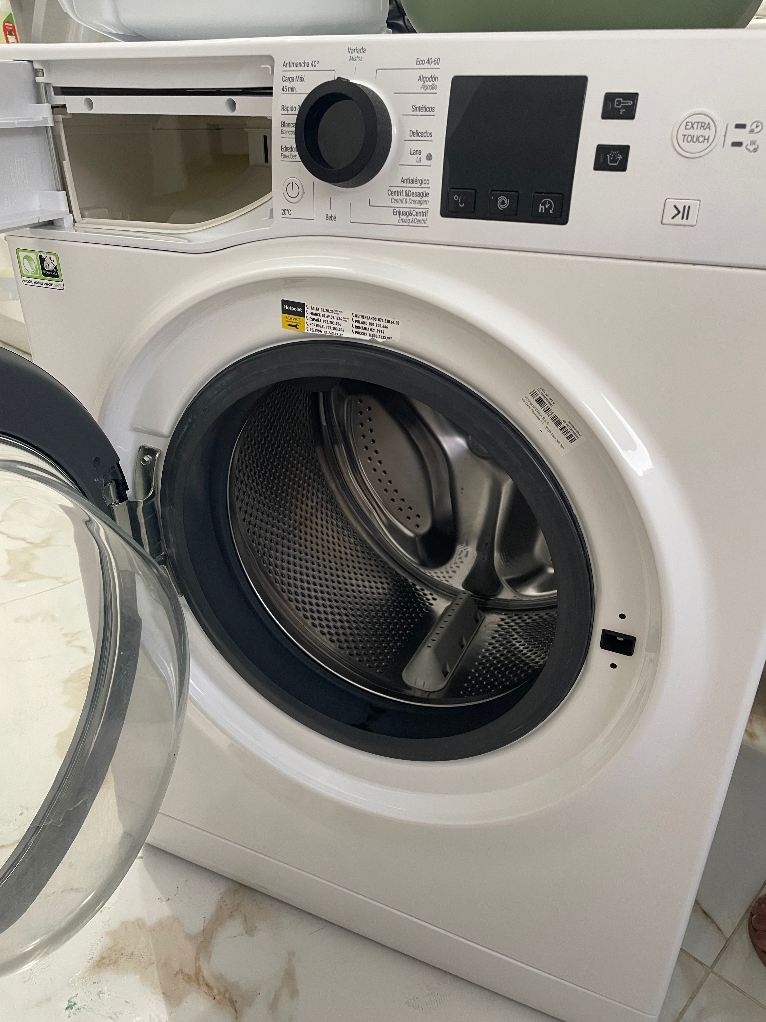 Máquina de Lavar Roupa Hotpoint Ariston – 8kg