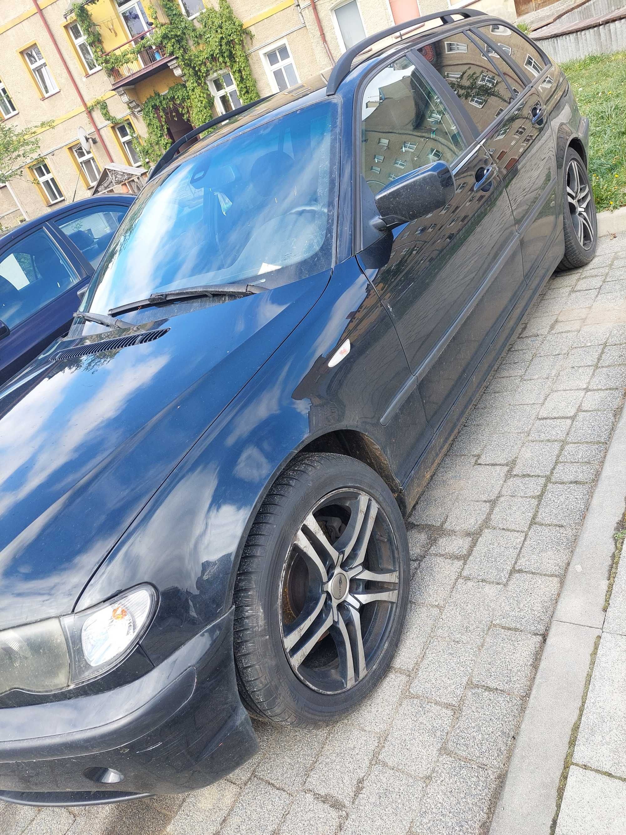 BMW 320d - uszkodzony