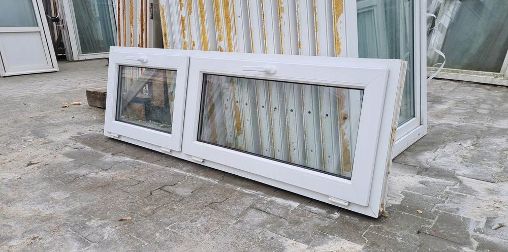 OKNA KacprzaK OKNO PCV 175X55 Używane Plastikowe Lider Okna OLX