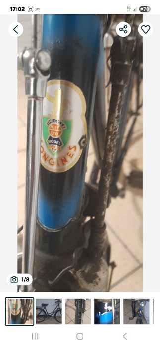 Bicicleta Sangal Longines de luxo