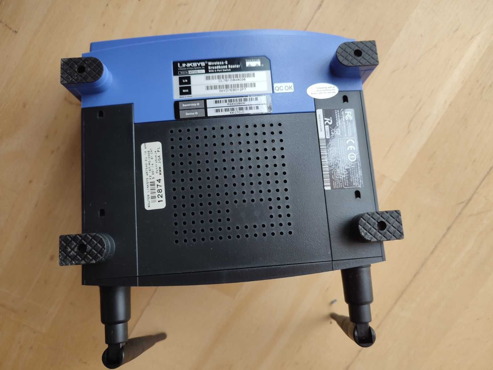 Router Linksys WRT54GL v1.1