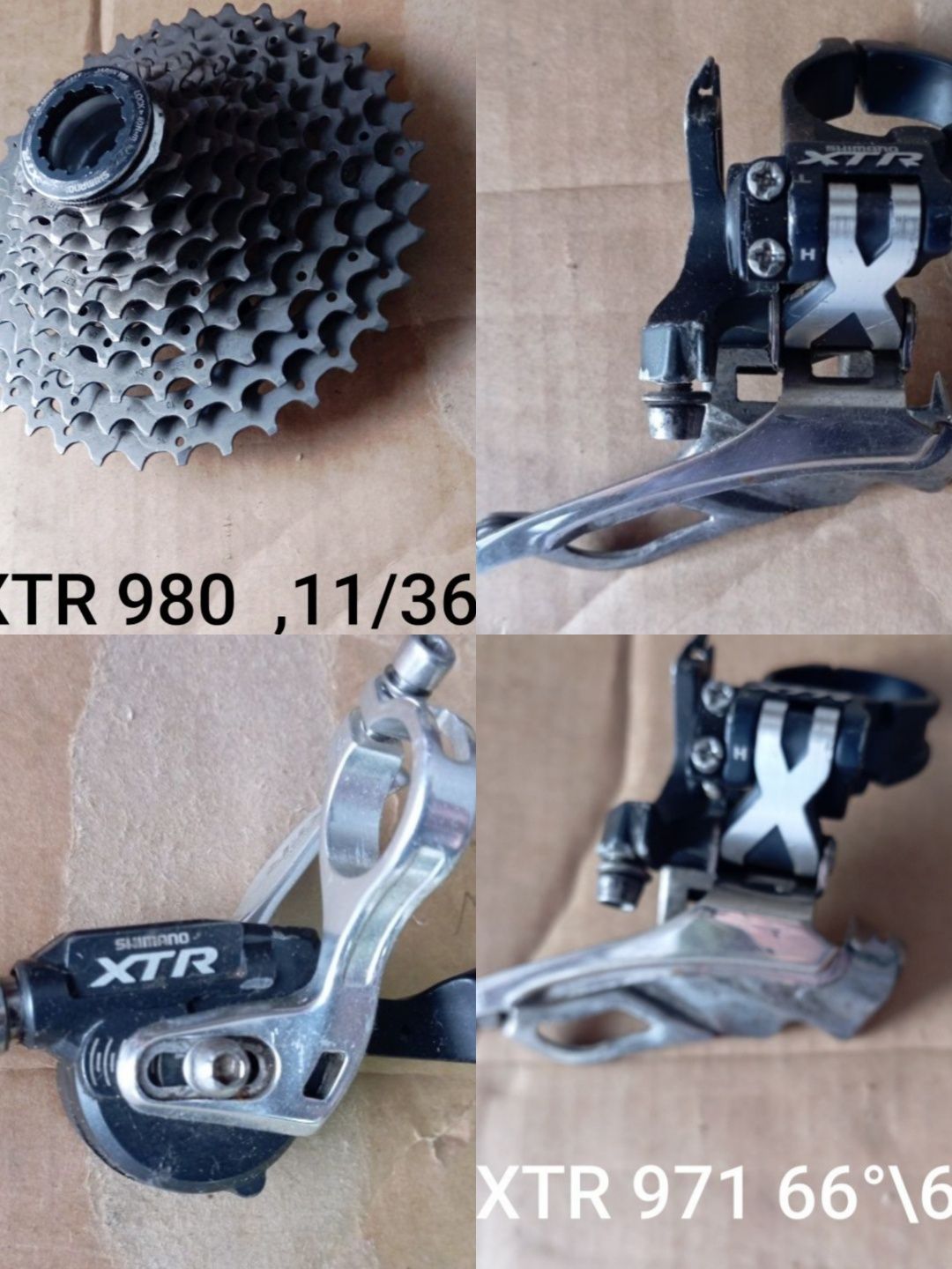 J-bikes Material Shimano Deore/SLX/XT/XTR  Grupos Shimano 8v e 10v