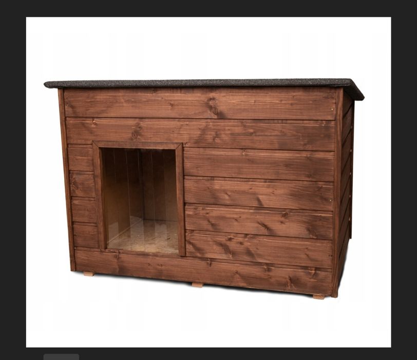 Buda dla psa , ocieplana