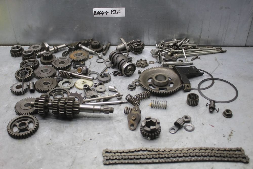 Yamaha YZF 125 skrzynie biegów elementy tryby koła zębate