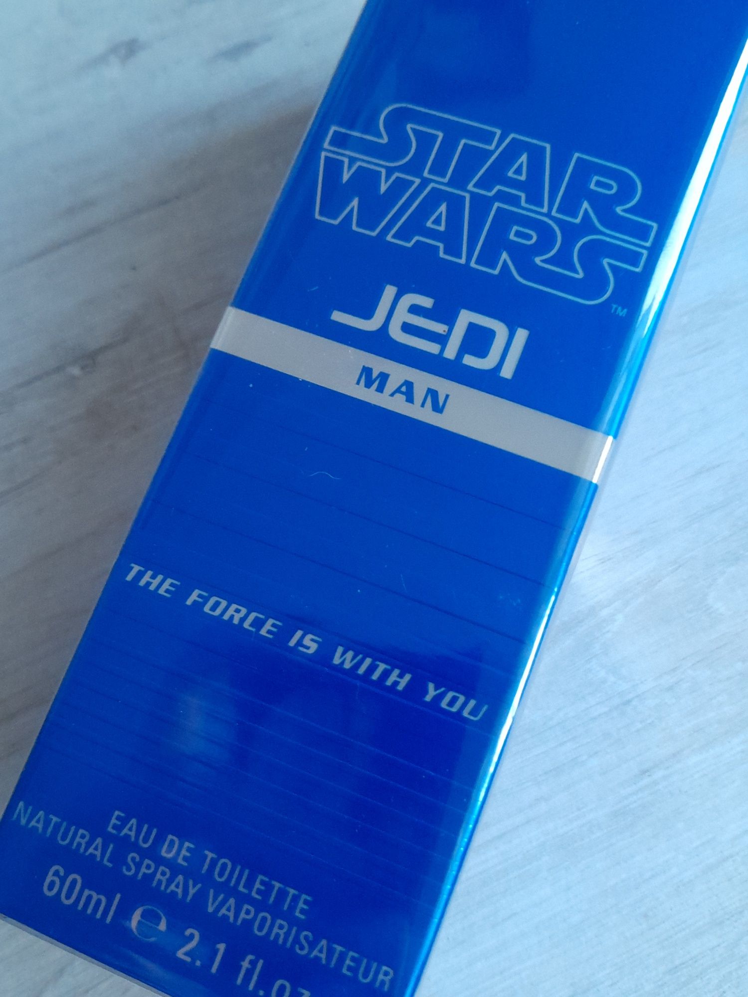 perfumy niebieskie męskie edycja limitowana Star Wars JEDI man