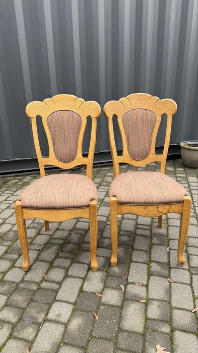 Krzesła dębowe TRANSPORT możliwy 12 sztuk