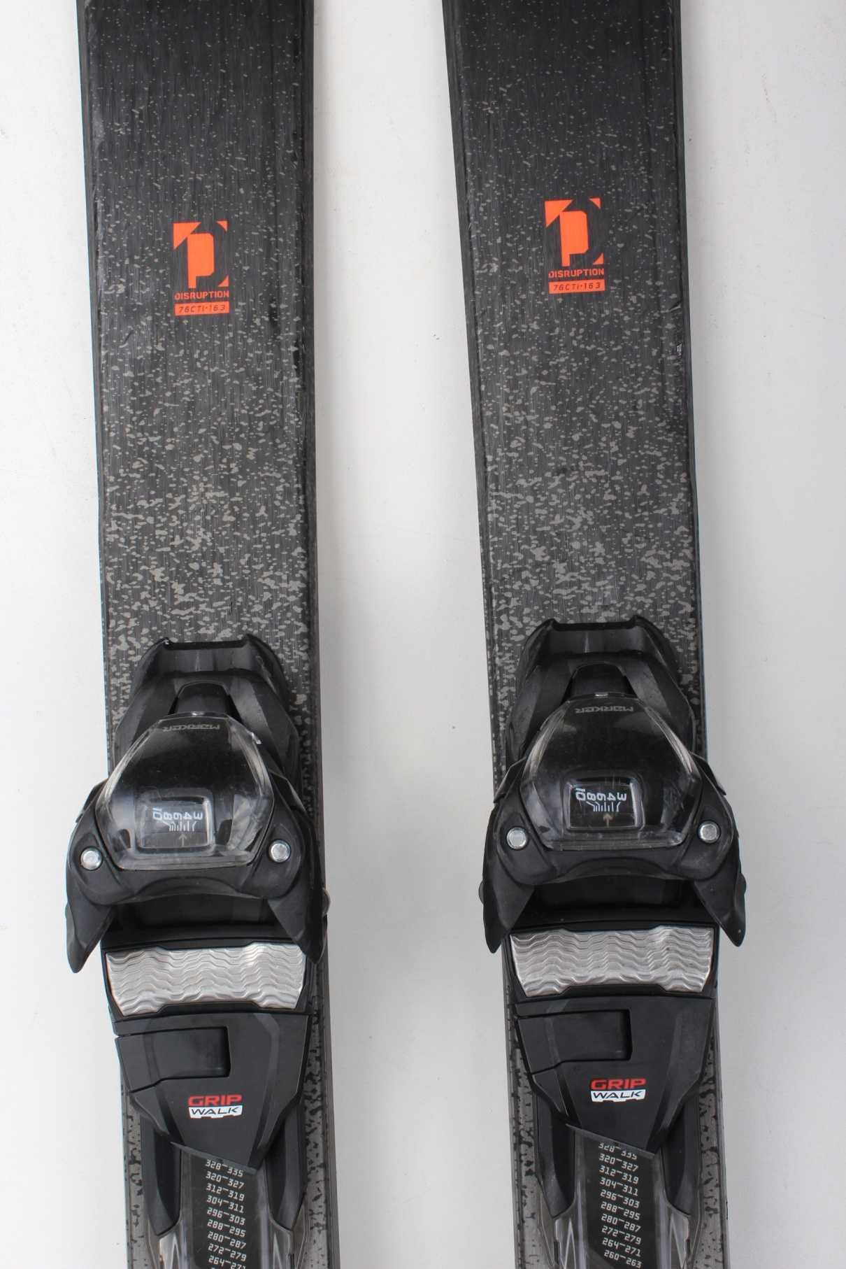 Narty K2 Disruption 76 CTi 163 cm + Marker M3 Gripwalk 2023 - 1832