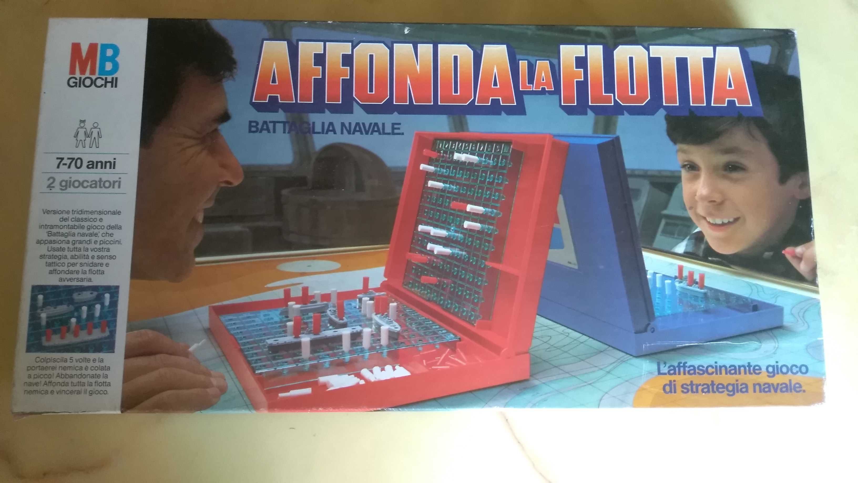 настольная игра морской бой Battaglia Navale Affonda la Flotta