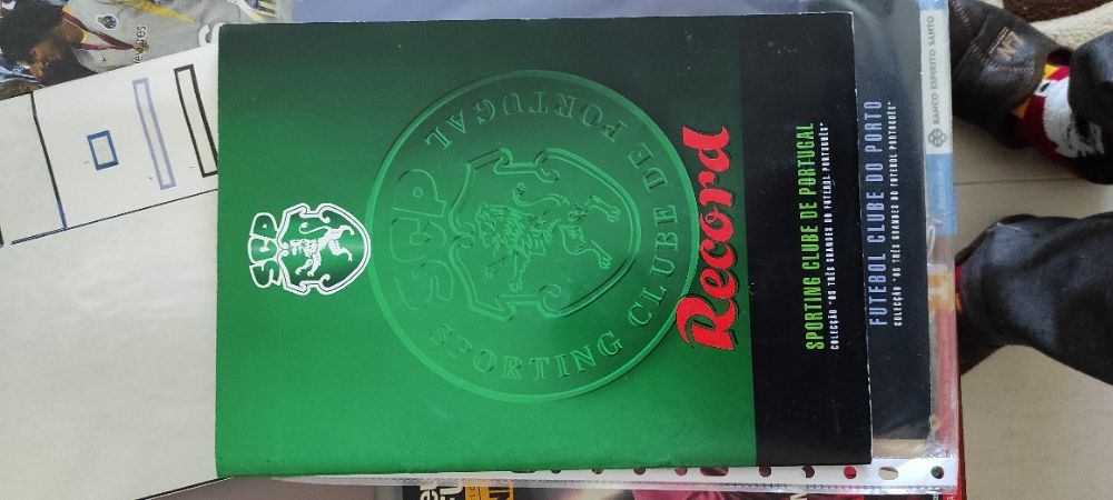 Coleção (completa) do Record "Os Três Grandes do Futebol Português