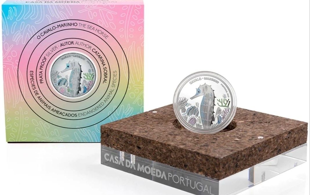 - 5€ PROOF PRATA - Cavalo marinho l, 2021