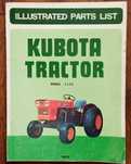Oryginalny katalog części traktor Kubota L175 ciągnik instrukcja